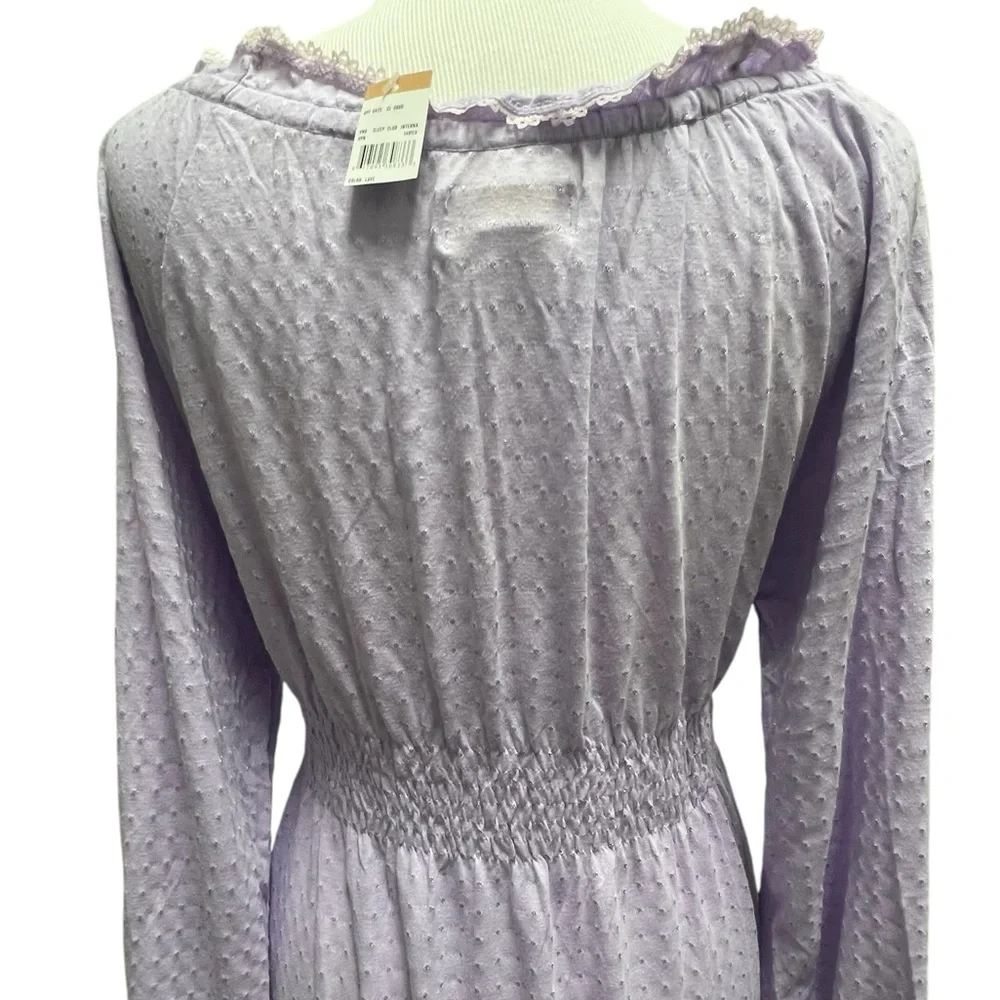 NWT Whispers Long Nightgown Women’s Large Prairie Feminine Maxi Gown Cottagecore - Picture 5 of 16